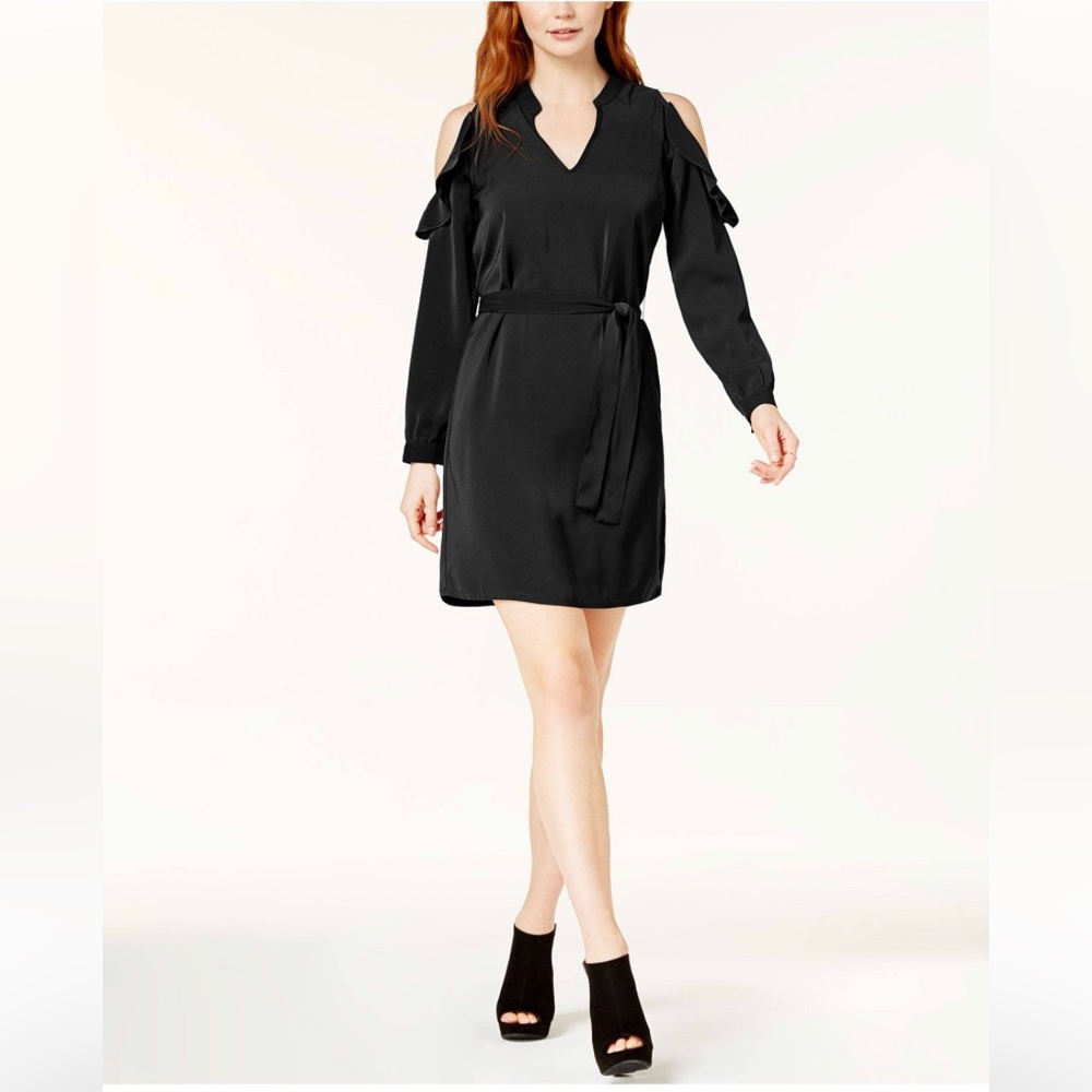 Ann Taylor Long Sleeve V-neck Dress Size XXSP